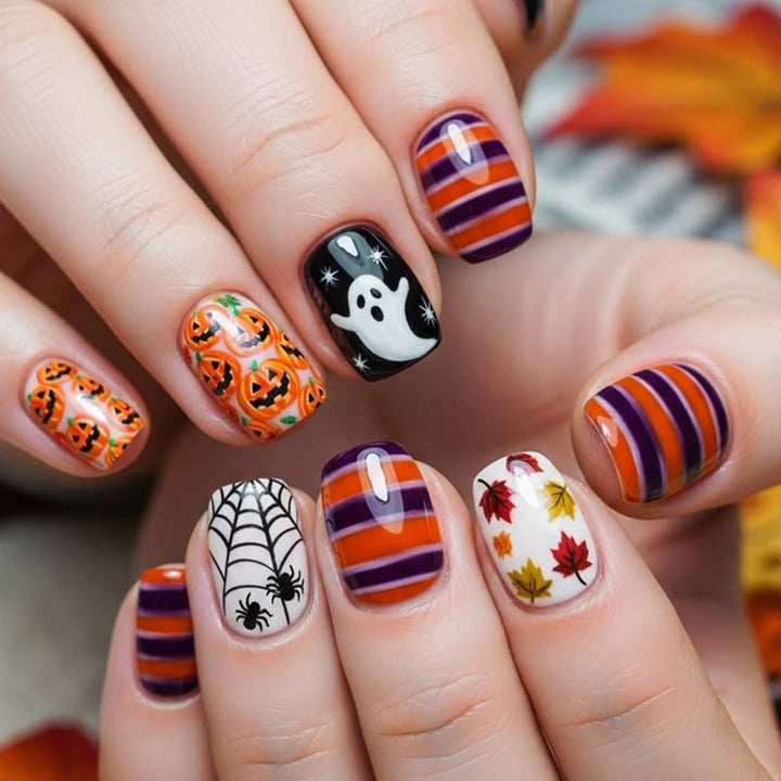 Halloween-Themed Nail Art Set Stornfield 1789713211