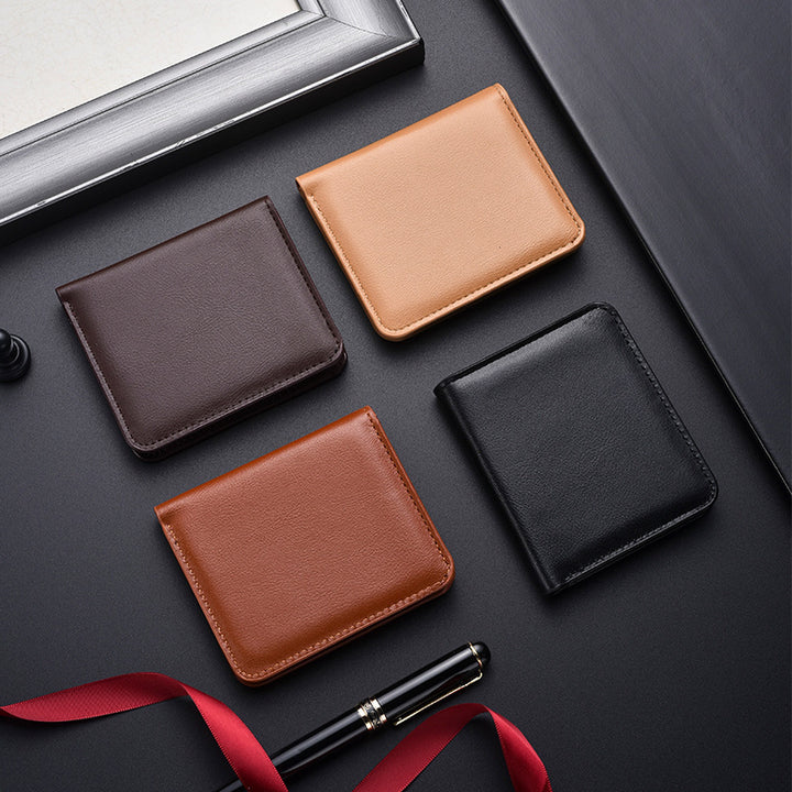 Slim Leather Bi-Fold Wallet Stornfield