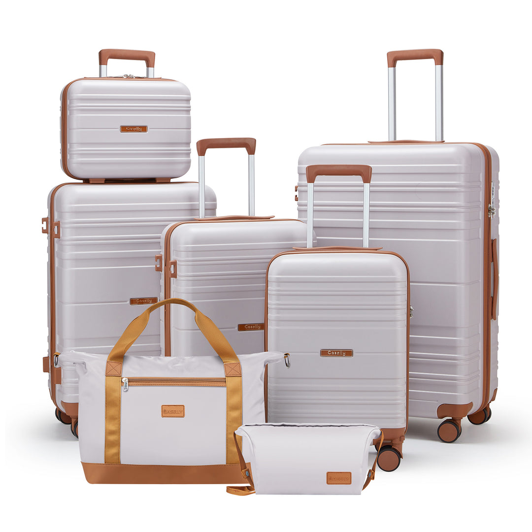 Unisex Versatile Expandable Hard Shell Travel Luggage Set Stornfield