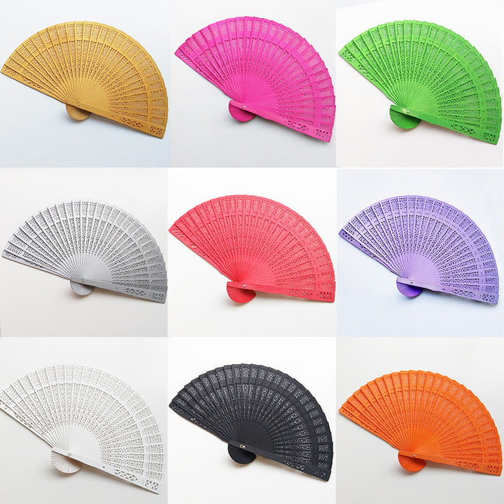 Women's handcrafted fan Stornfield