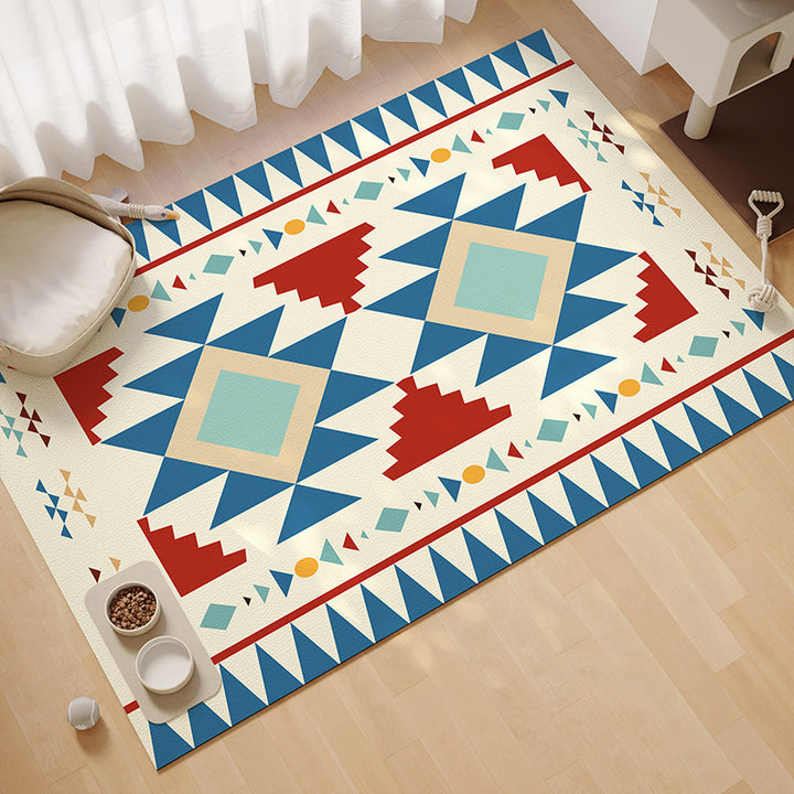 Geometric Pattern Area Rug