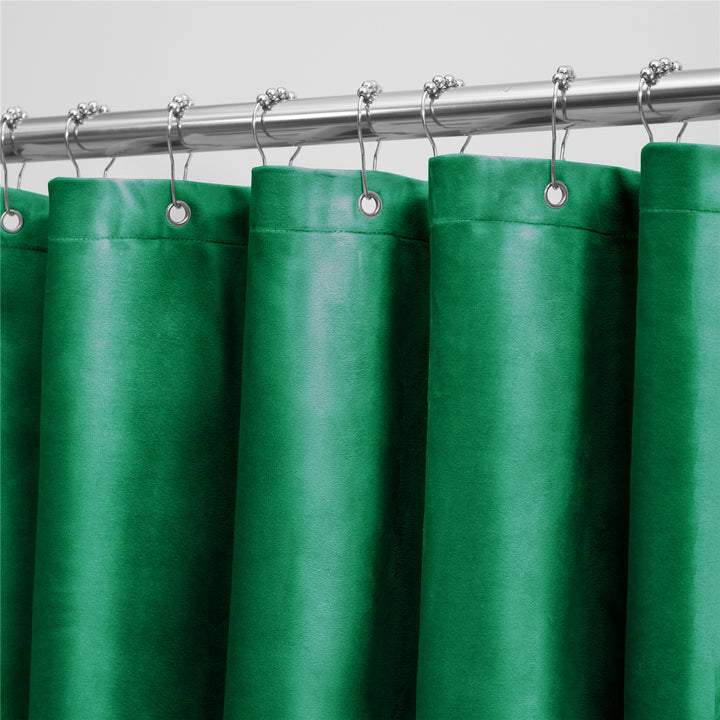Velvet Grommet Top Curtain Stornfield