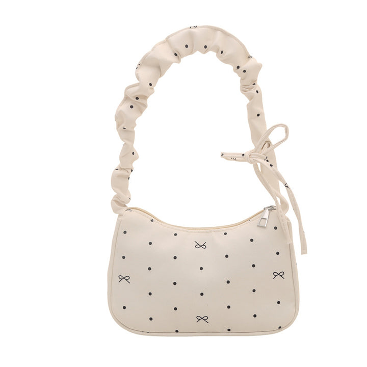 Cute Bow-Embellished Mini Handbag