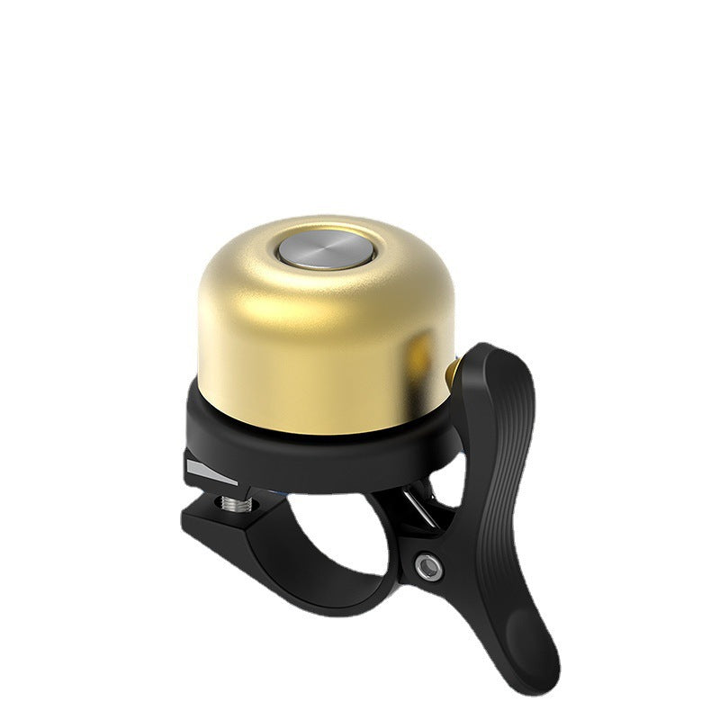 compact precision handlebar bell with quick-release clamp mount Stornfield