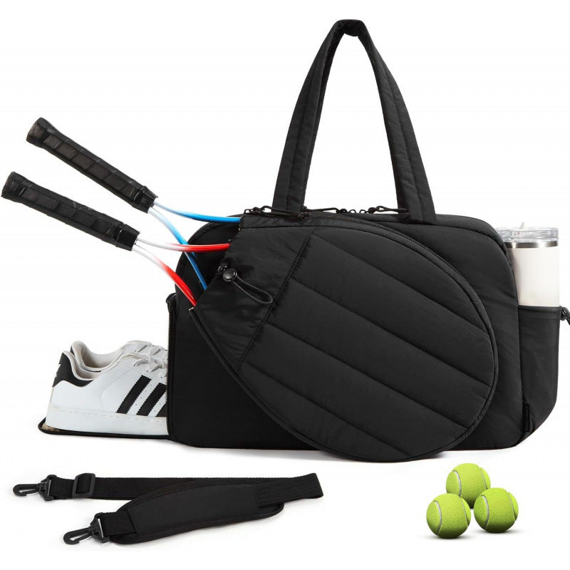 Multifunctional sports bag with integrated compartments for tennis accessories Stornfield