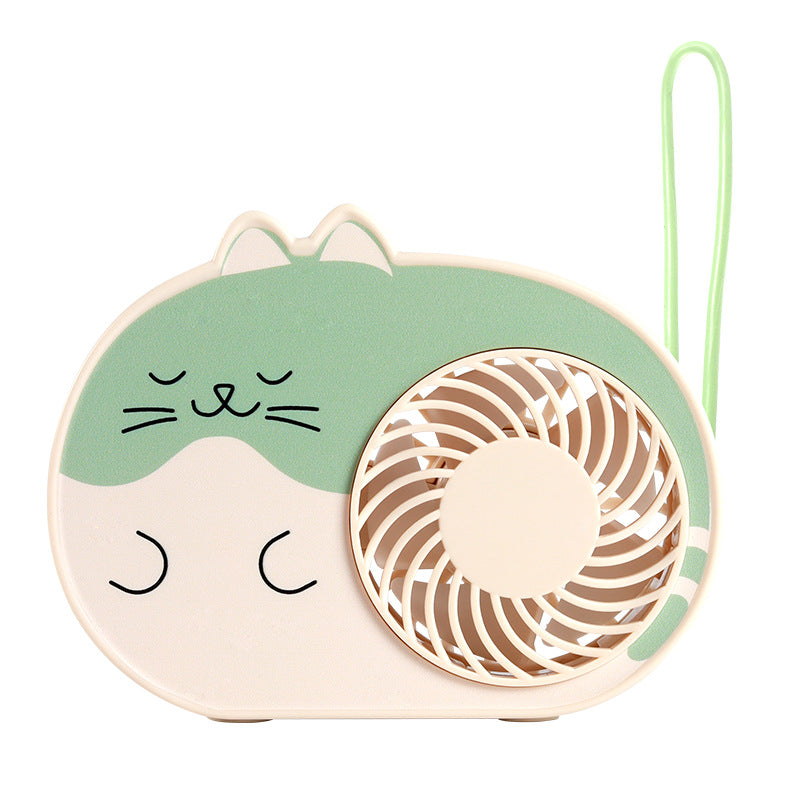 Women Portable Cat Mini Fan Stornfield
