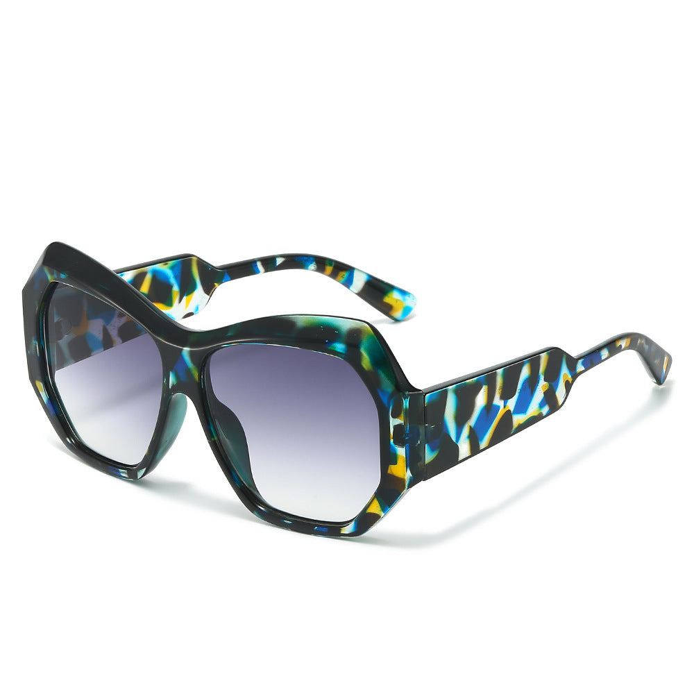 Statement Hexagonal Frame Sunglasses Stornfield