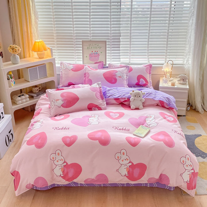 Floral Printed Duvet Cover Set