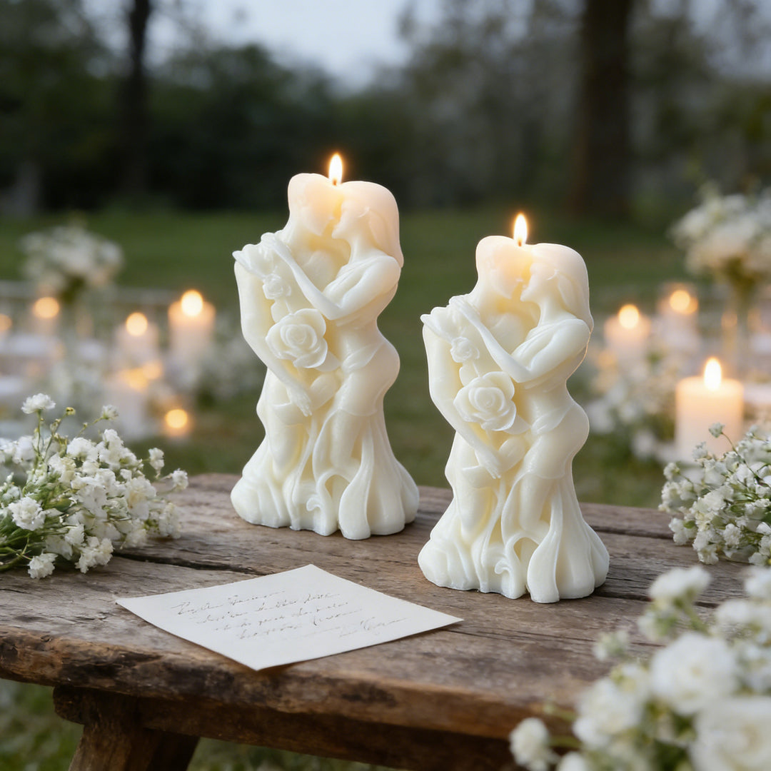 Romantic Sculpture Candle