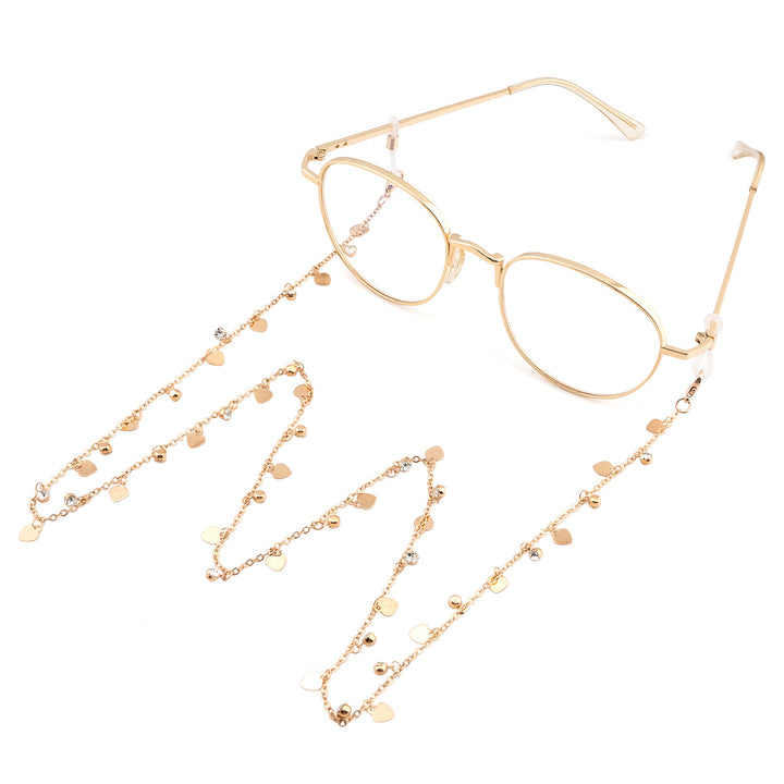 Decorative Heart-Shaped Eyewear Chain Stornfield