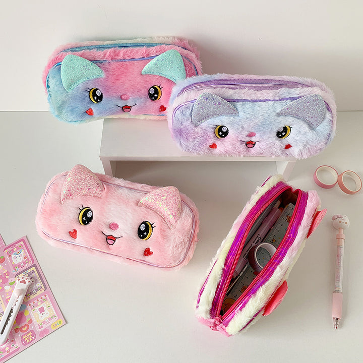 Plush Animal-Themed Pencil Case Stornfield