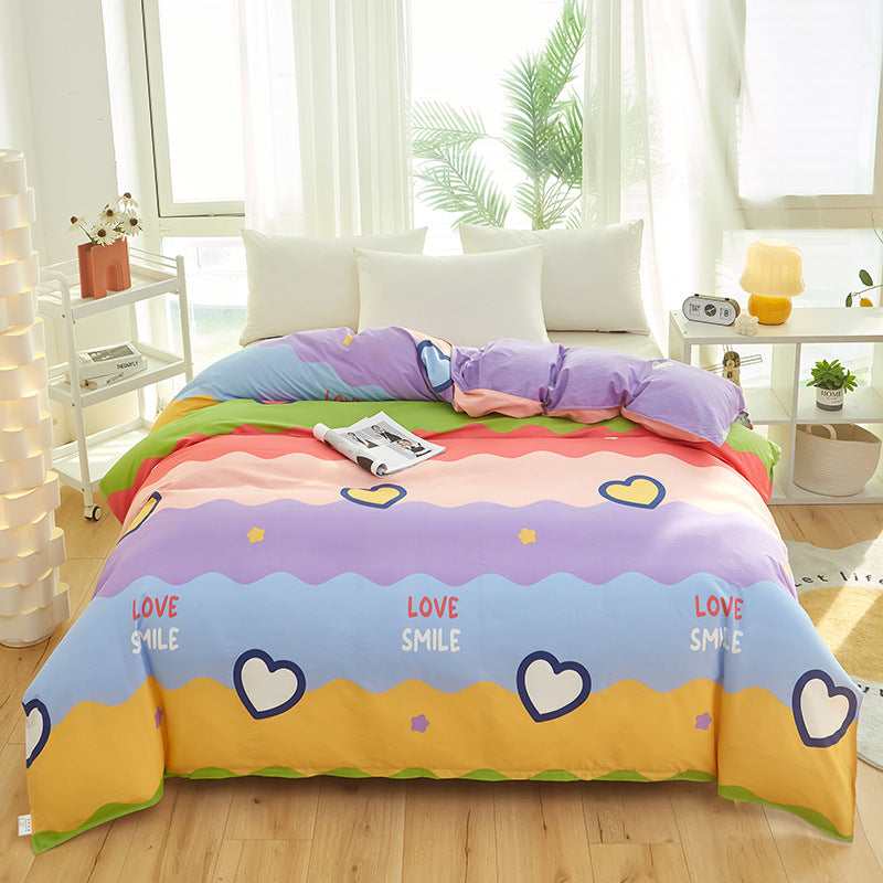 Elegant Floral Patterned Duvet Cover Set