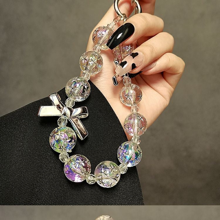 Decorative Beaded Keychain Stornfield 1790135591