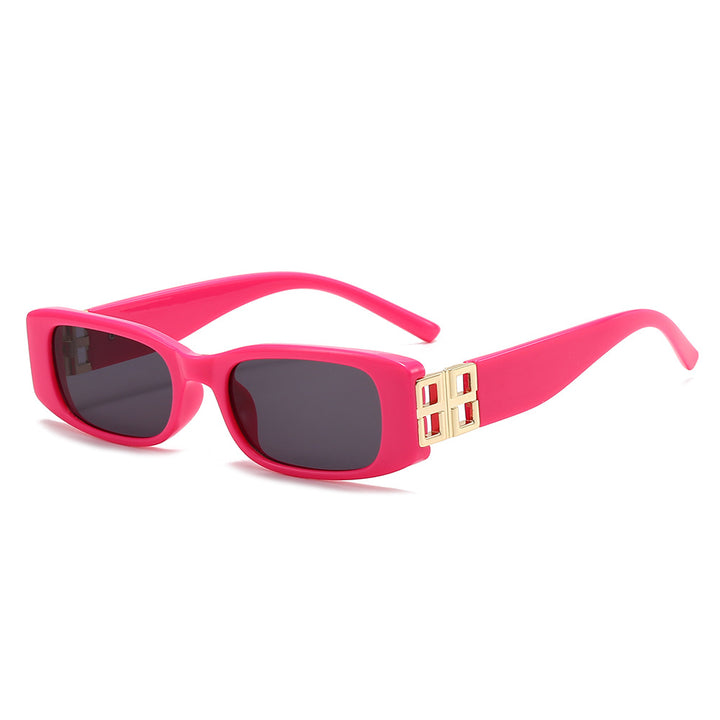 Ladies' fashionable sunglasses with luxurious gold-colored accent Stornfield