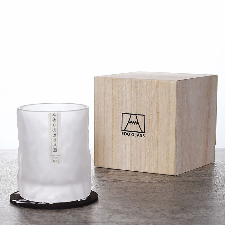Japanese Edo Kiriko Glacier Whisky Glasses | Stornfield