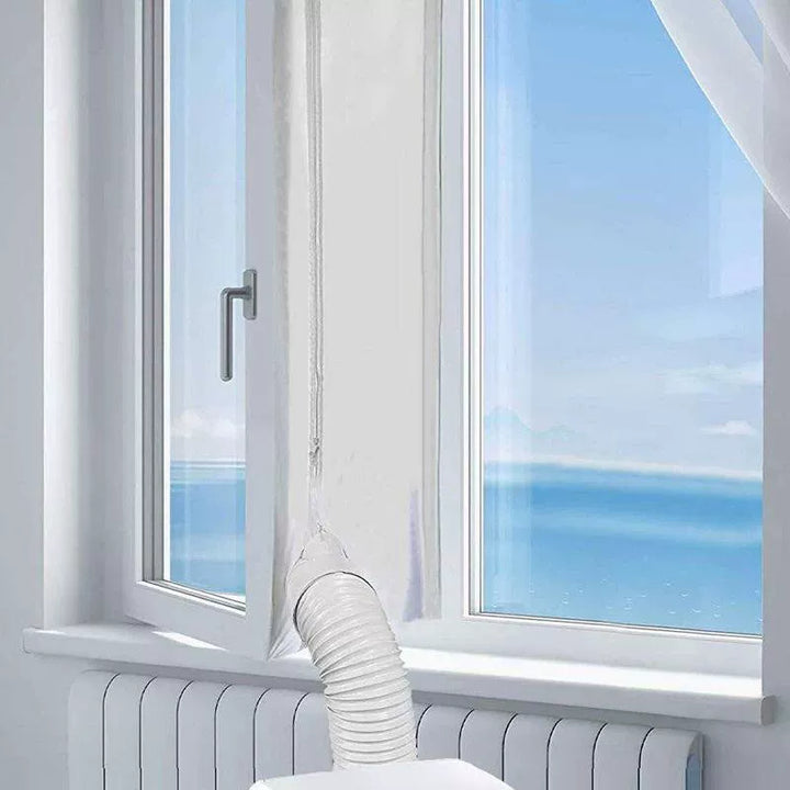 Unisex one size adjustable universal foldable window air sealing set for tilt and turn windows Stornfield