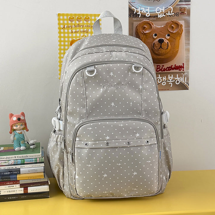 Star-Patterned Casual Backpack Stornfield 1791204705