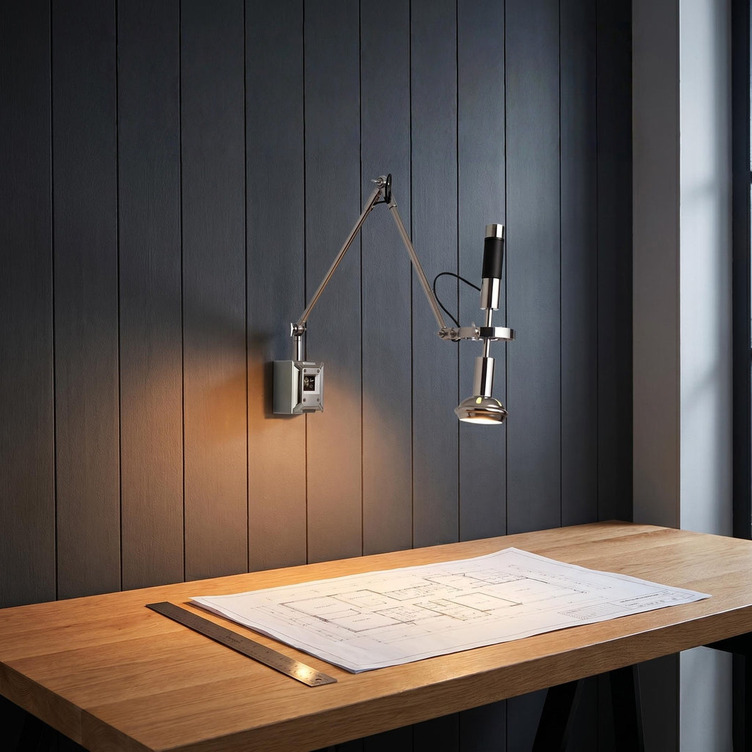 Adjustable Wall-Mounted Spotlight