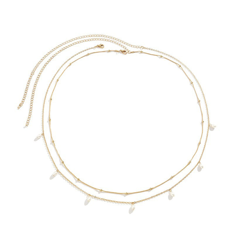Elegant Layered Chain Necklace Stornfield