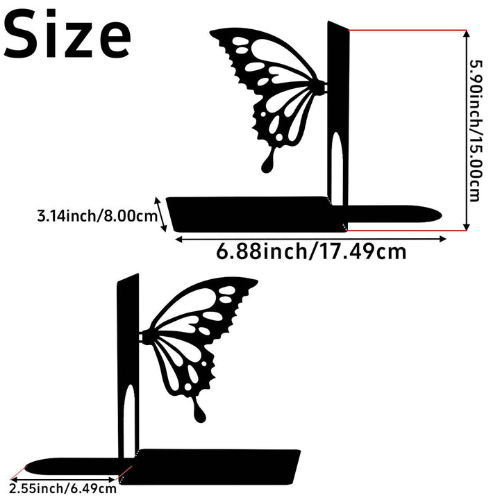 Artistic Butterfly Bookend