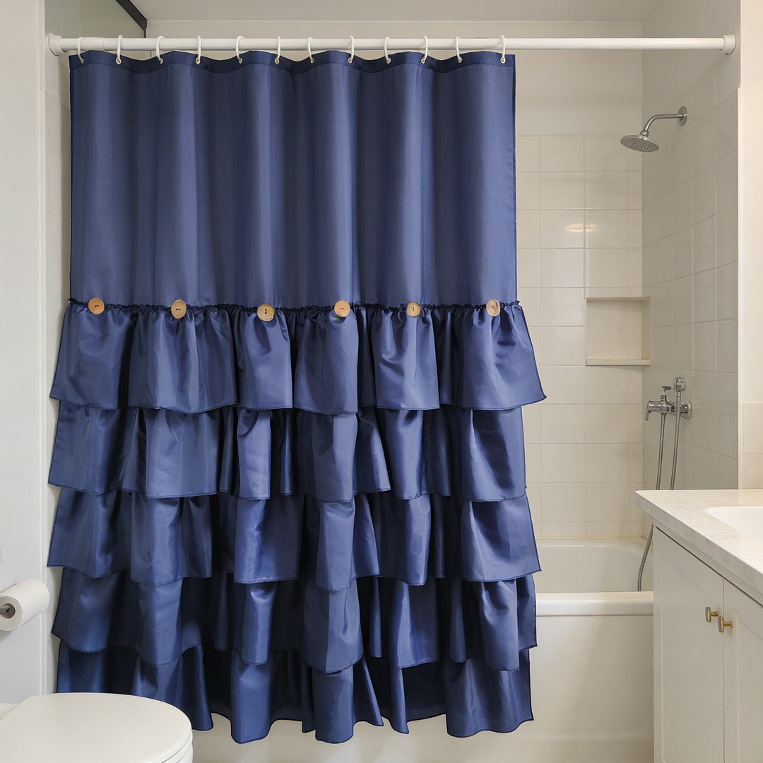 Ruffled Shower Curtain Stornfield
