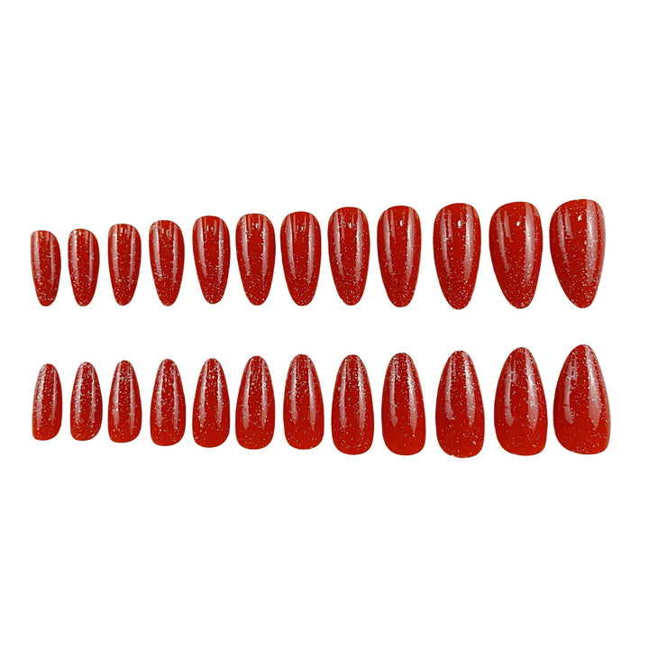 Glittering Stiletto Nail Extensions Stornfield