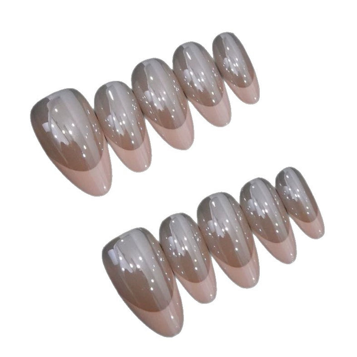 Elegant Glossy Almond Press-On Nails