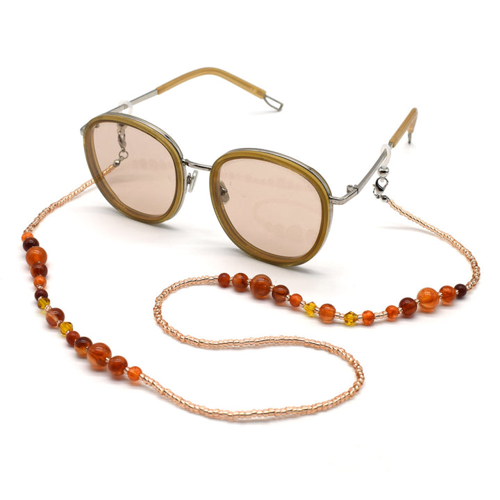 Handcrafted Beaded Eyewear Retainer Chain Stornfield