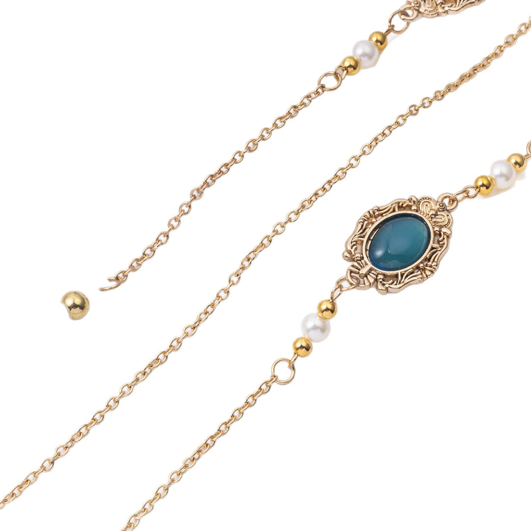 Ornate Eyewear Chain with Gemstone Accents Stornfield
