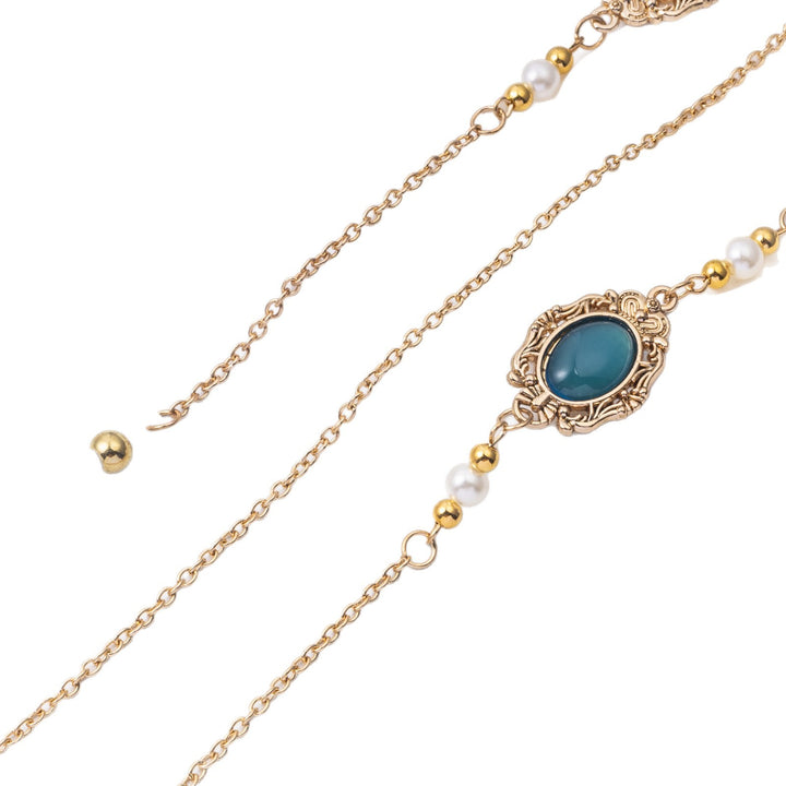 Ornate Eyewear Chain with Gemstone Accents Stornfield