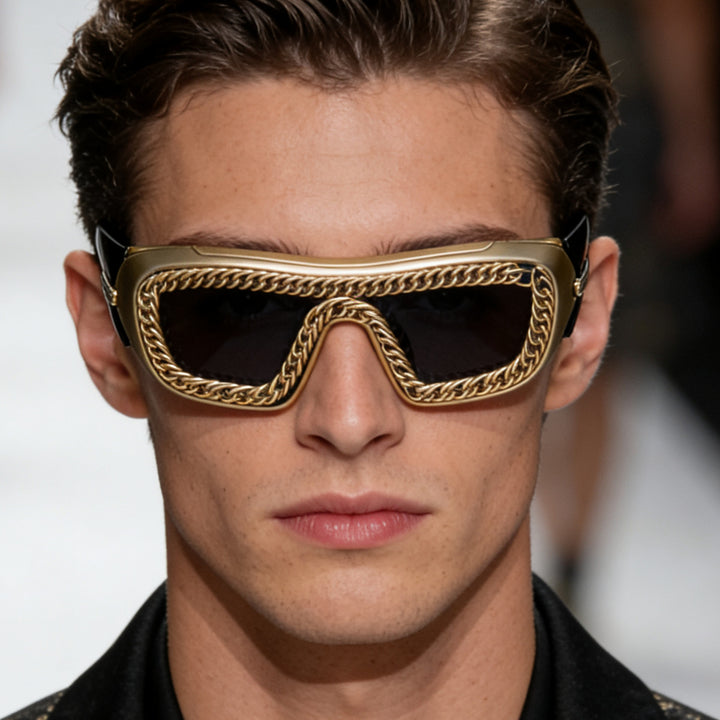 Women's sunglasses with unique chain frame Stornfield