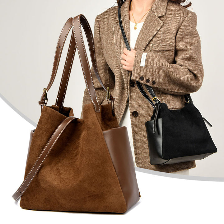 Suede Bucket Handbag Stornfield