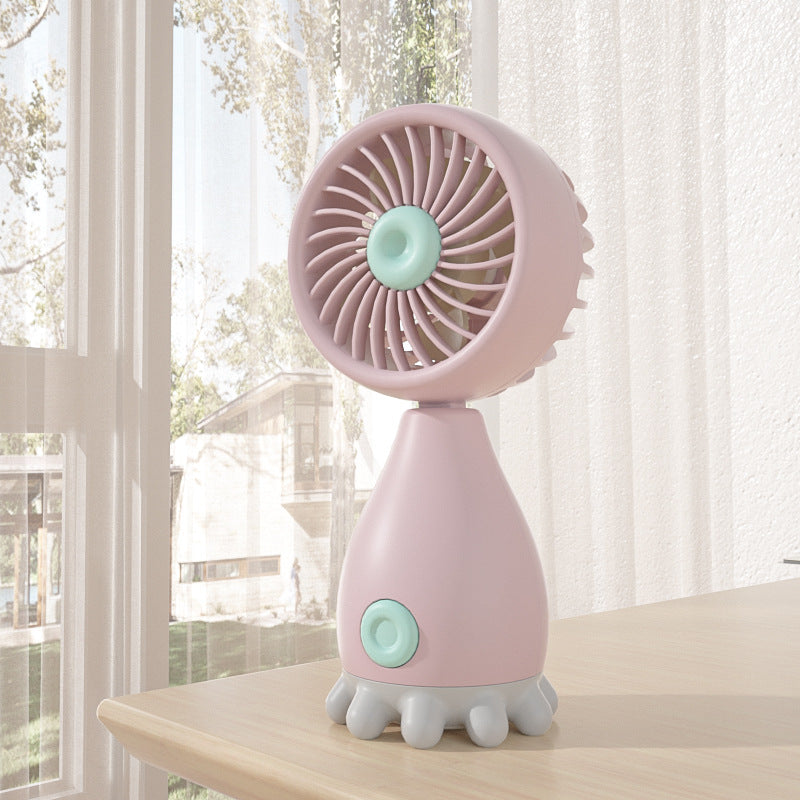 Unisex Handheld Fan with Flexible Tilt Angle Stornfield