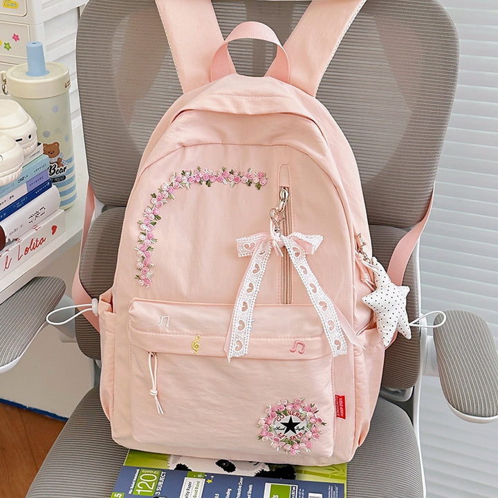 Floral Embellished Everyday Backpack Stornfield
