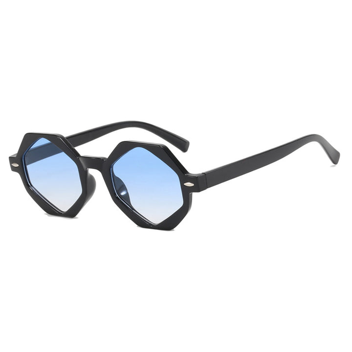 Ladies trendy sunglasses in modern octagonal design Stornfield