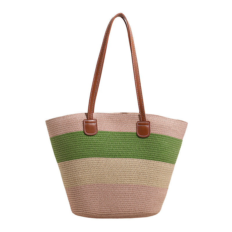 Eco-Friendly Woven Beach Tote Bag