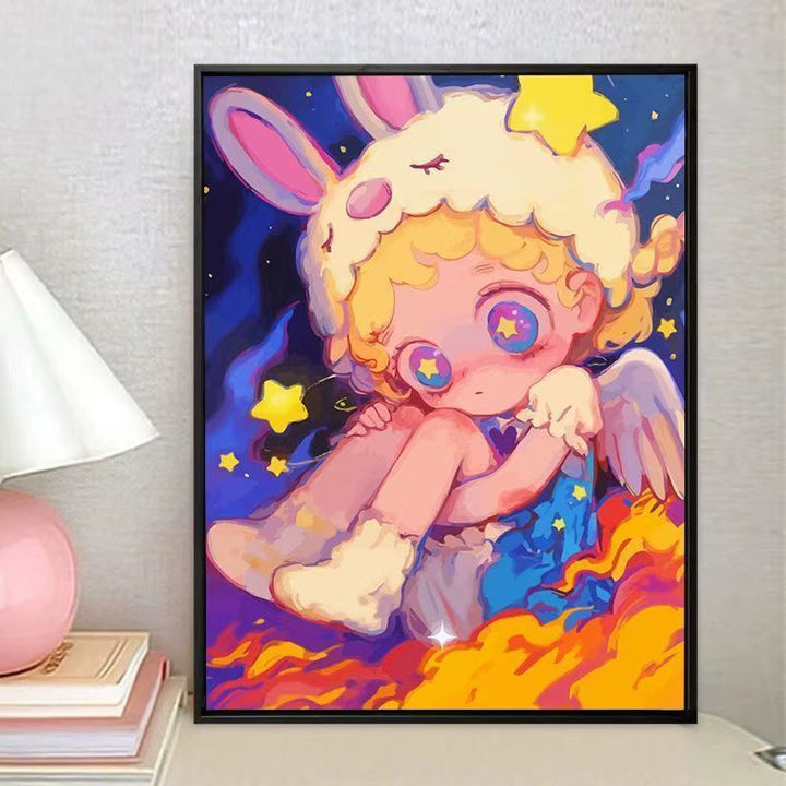 Whimsical Fantasy Character Canvas Art Print Stornfield