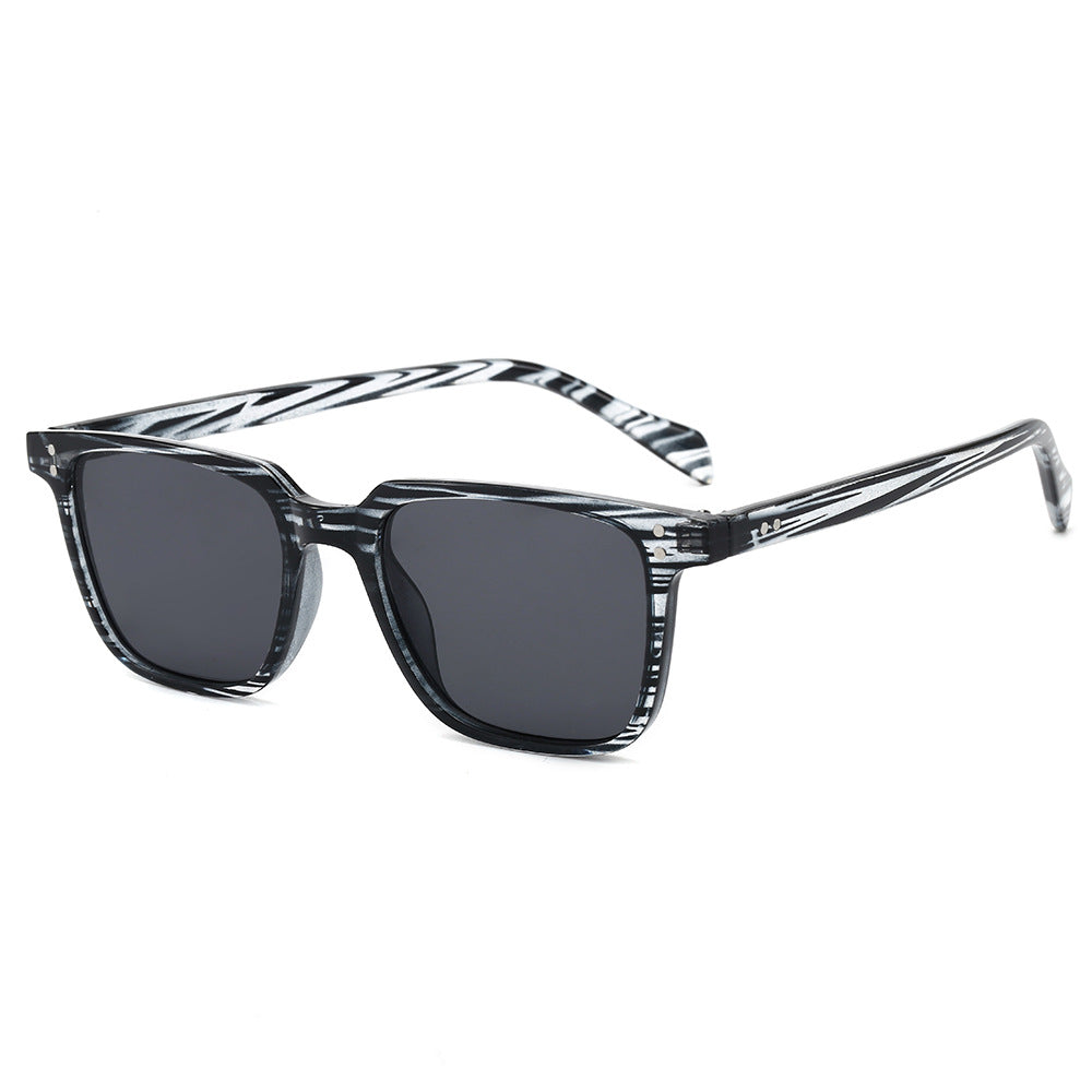 Ladies fashionable square sunglasses with unique lenses Stornfield