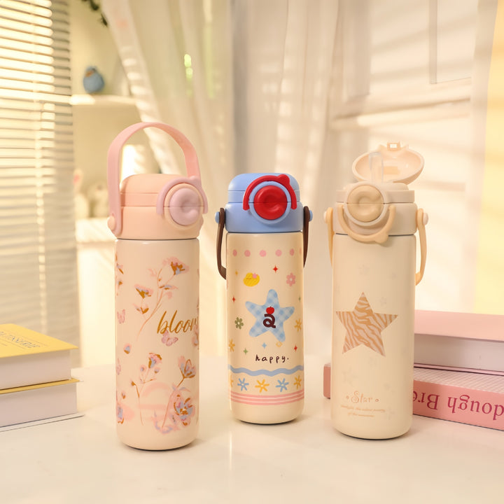 Ladies Insulated Drinking Bottle in Cheerful Strawberry Design Stornfield