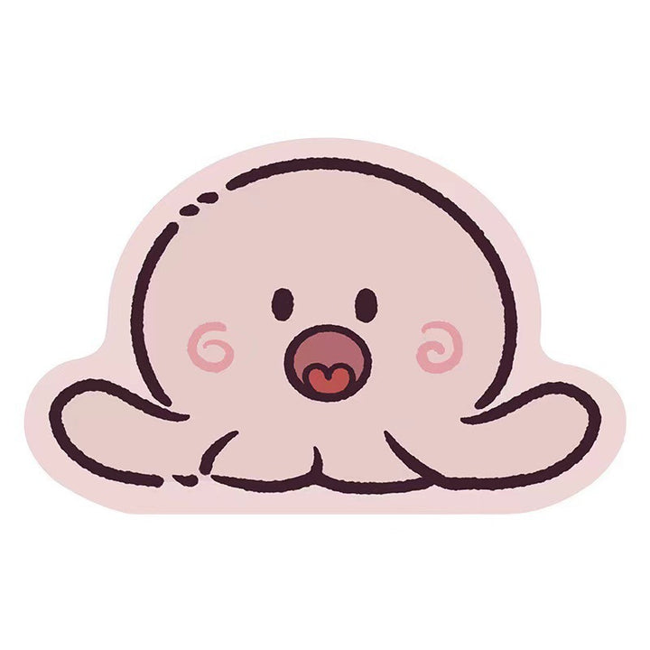 Cute Bunny-Themed Decorative Sticker