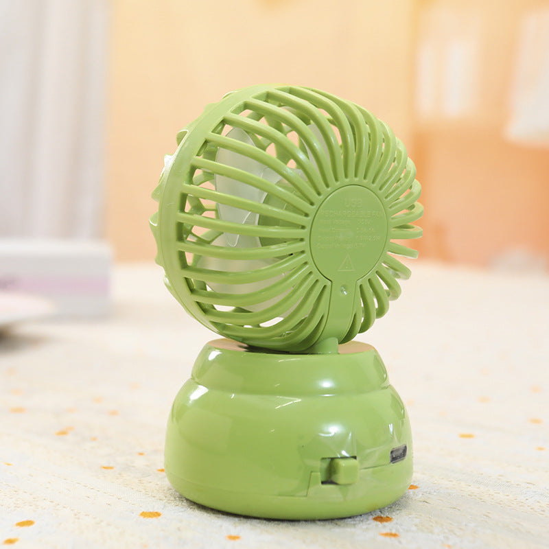 Women Portable USB Mini Fan in Stylish Plant Design Stornfield