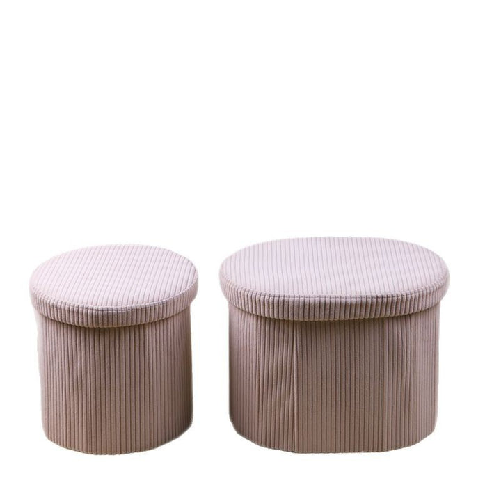 Elegant Upholstered Storage Stool Stornfield