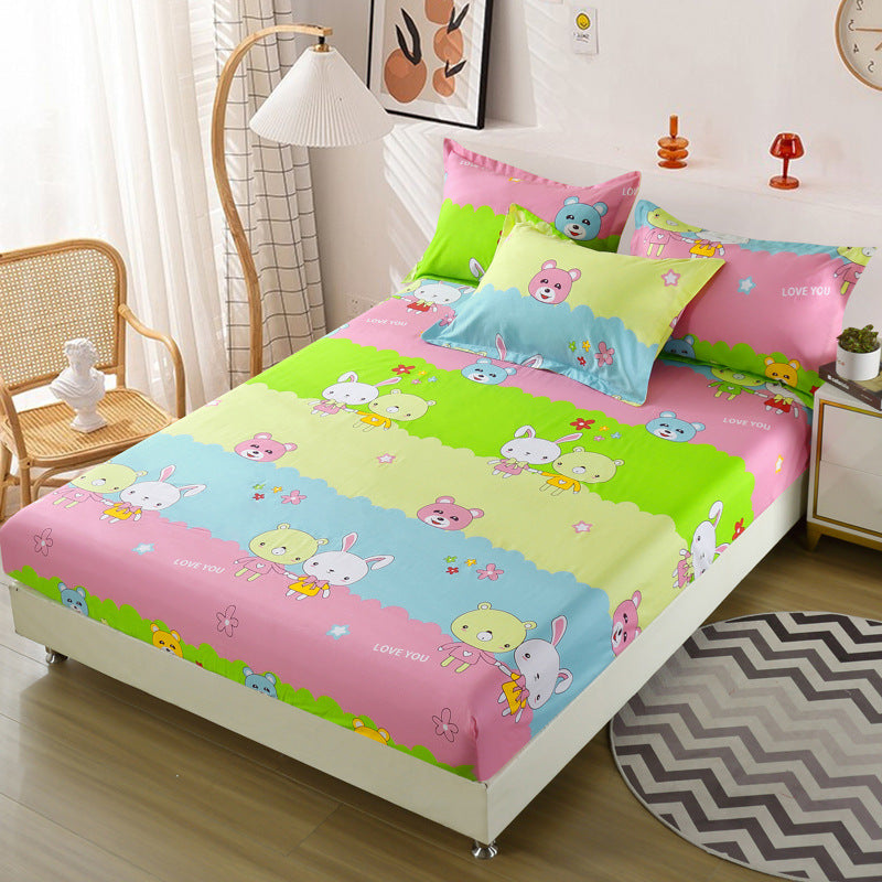 Elegant Striped Bed Sheet Set