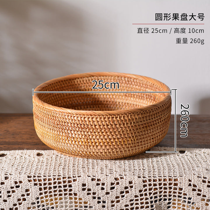 Ladies' beef decoration basket made of natural material Stornfield
