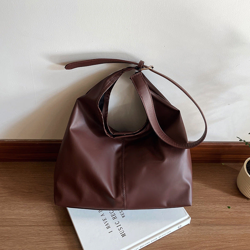 WoSpacious Soft Leather Hobo Bag Stornfield