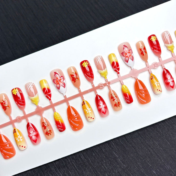 Decorative Press-On Nails