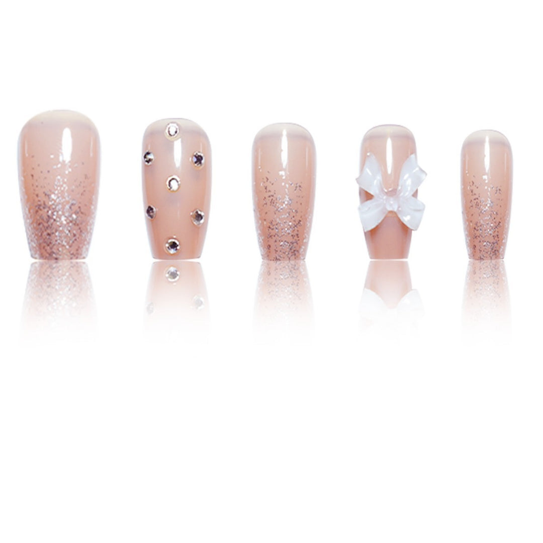 Elegant Press-On Nail Art Extensions Stornfield
