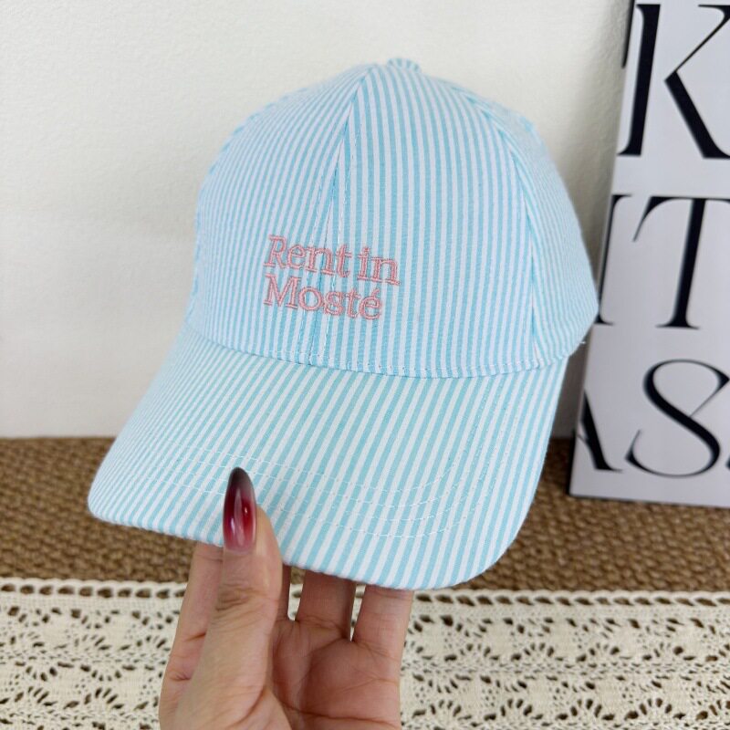 Women's Striped Embroidered Baseball Cap Stornfield