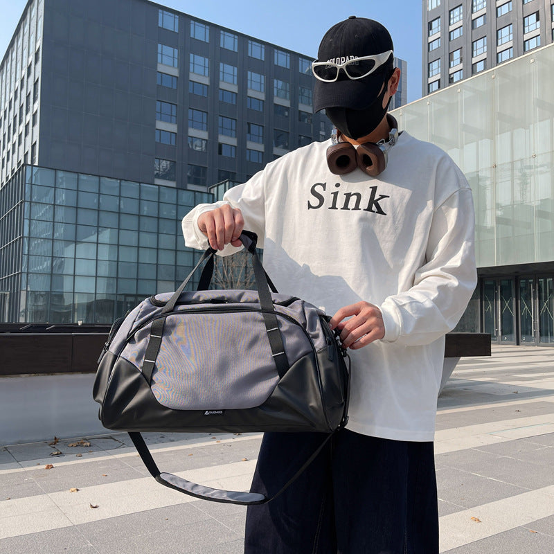 Sporty Weekend Duffel Bag with Multifunctional Compartments Stornfield