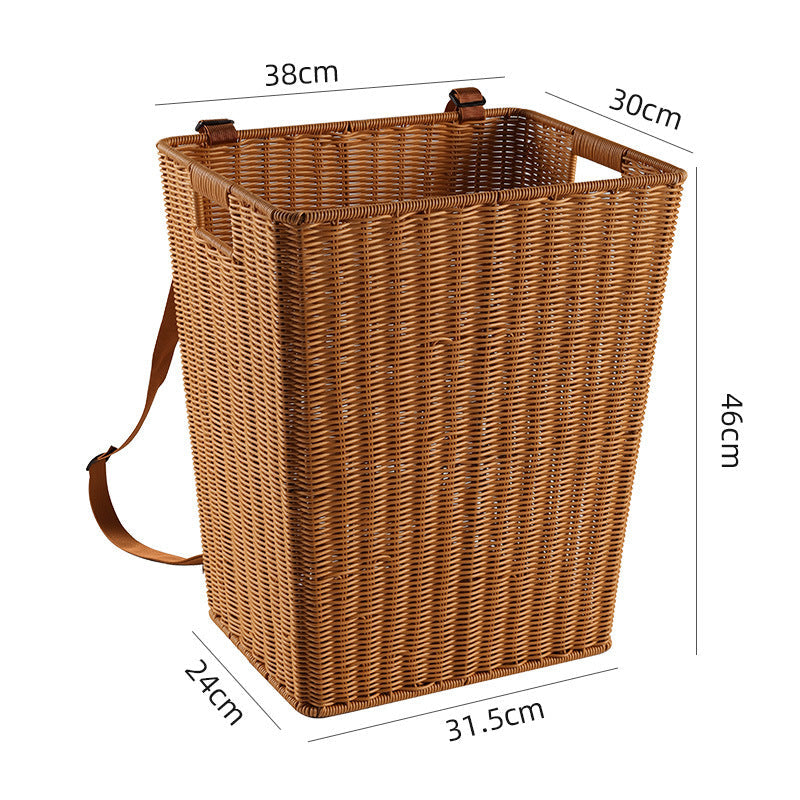 Handcrafted Woven Laundry Hamper Stornfield